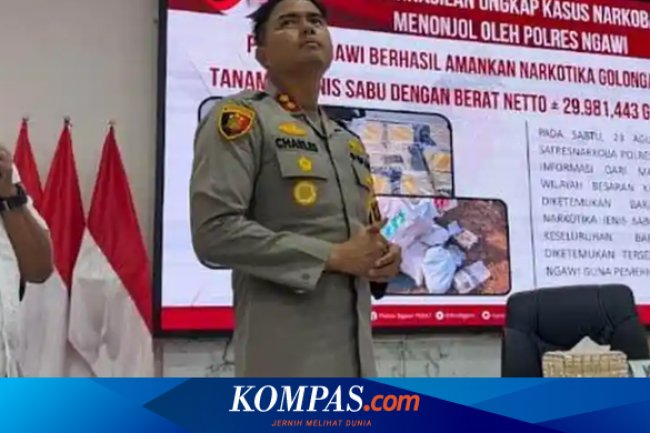 Jaringan Internasional Digagalkan, Sopir Truk Buang 3 Karung Sabu Seberat 30 Kg di Ngawi Jatim