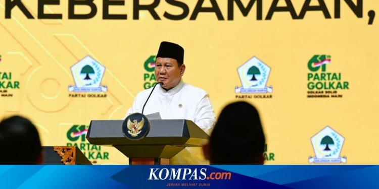 Prabowo Terpukau Dengar Nusron Wahid Berdoa: Apa Pindah Jadi Menteri Agama?