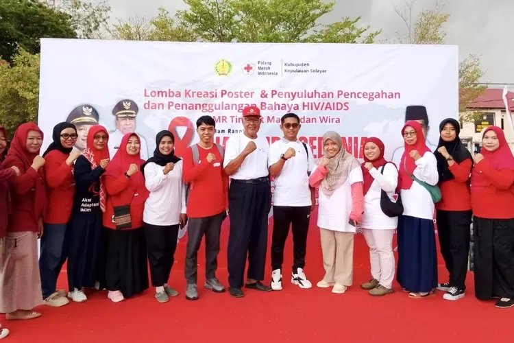 PMR Selayar Jadi Garda Terdepan Kampanye AIDS: Lomba Poster dan Penyuluhan Tekan Stigma Remaja