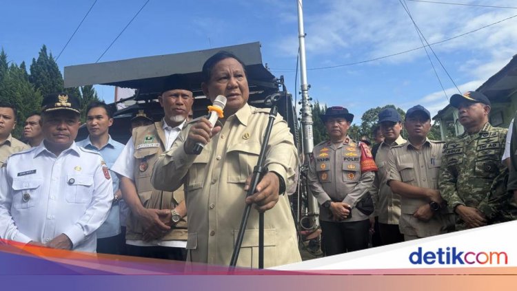 Atensi Khusus Prabowo soal Hunian Sementara bagi Pengungsi