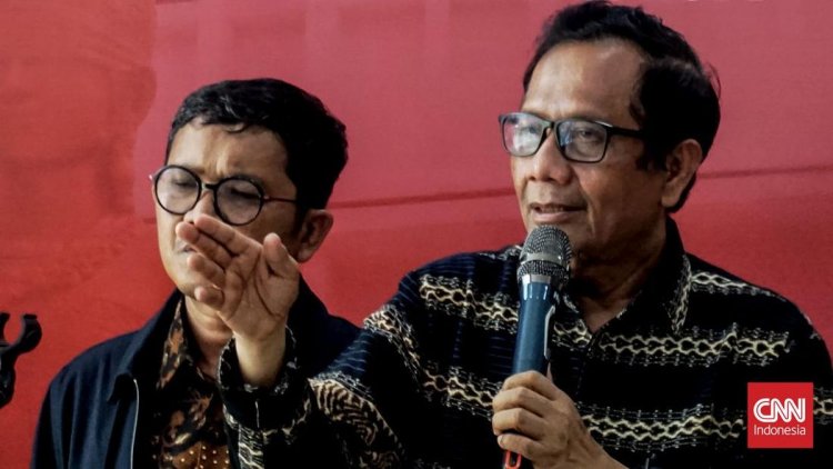 Bedah Buku Reset Indonesia Dibubarkan Aparat, Ini Sikap Mahfud MD