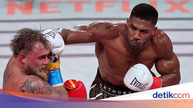 Wajah Jake Paul Dibikin 'Hancur' Anthony Joshua, Ibunya Ngamuk