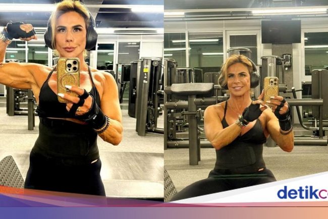 Potret Nenek Punya Perut Sixpack dan Tetap Bugar di Usia 55 Tahun, Nggak Kaleng-kaleng!