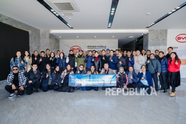 Menengok Proses Produksi Pembuatan Mobil di BYD Zhengzhou Mega Factory