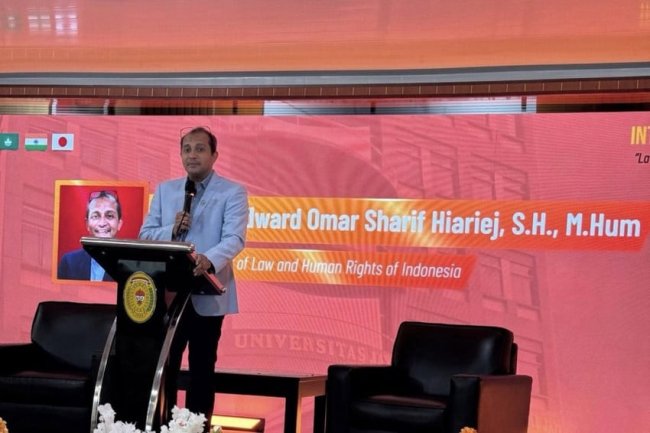 Universitas Jayabaya Gelar Seminar Internasional, Wamenkum Bicara Hukum dan Perkembangan Zaman