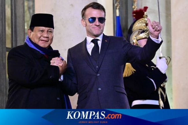 Prabowo Sambangi Istana Élysée, Penuhi Undangan Santap Malam Pribadi Presiden Macron