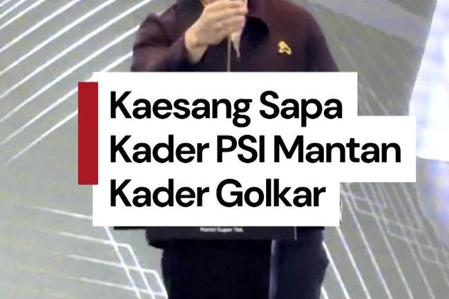 Video: Kaesang Colek Bahlil soal Kader Golkar Pindah ke PSI