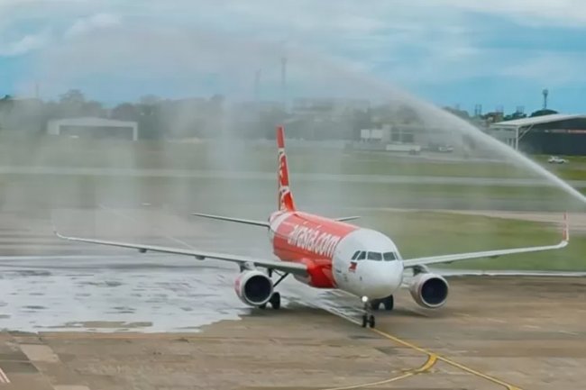 Penerbangan Internasional Pertama di Palu, AirAsia Buka Rute Palu–Kuala Lumpur