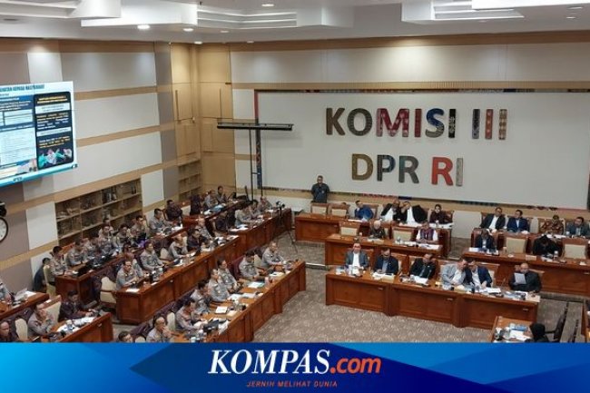 8 Fraksi di Komisi III DPR Sepakat Polri di Bawah Presiden, Bukan Kementerian