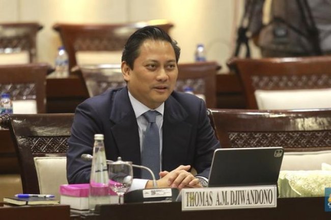 Pengesahan Thomas Djiwandono Jadi DG BI Ditetapkan DPR Hari Ini