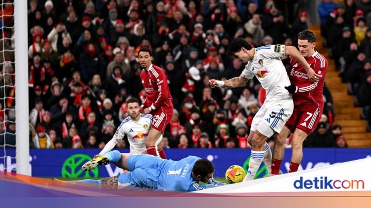 Liverpool Vs Leeds Imbang, Slot: Susah Banget Cetak Gol