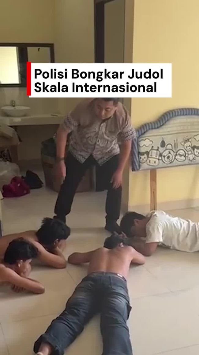 Video: Momen Polisi Gerebek-Tangkap Tersangka Jaringan Judol Skala Internasional