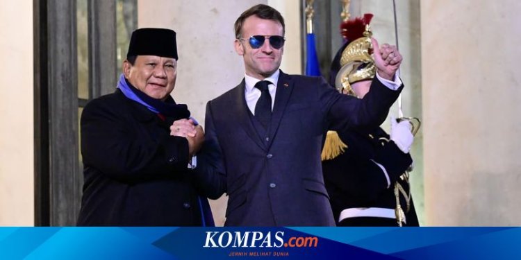 Prabowo Sambangi Istana Élysée, Penuhi Undangan Santap Malam Pribadi Presiden Macron