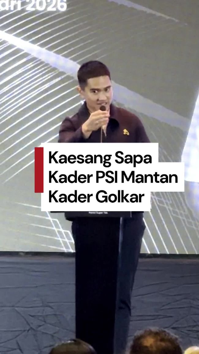 Video: Kaesang Colek Bahlil soal Kader Golkar Pindah ke PSI