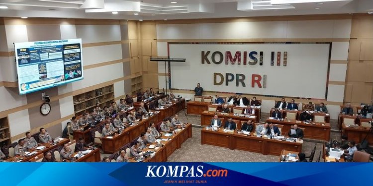 8 Fraksi di Komisi III DPR Sepakat Polri di Bawah Presiden, Bukan Kementerian