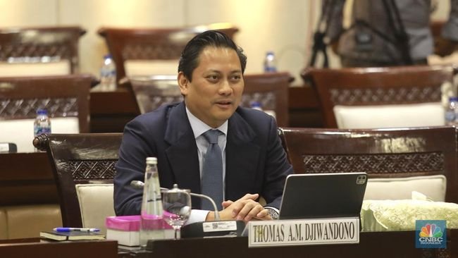 Pengesahan Thomas Djiwandono Jadi DG BI Ditetapkan DPR Hari Ini