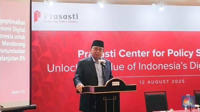 Mantan Bos BI Bilang Ekonomi RI Alami 'Gejala Inersia'