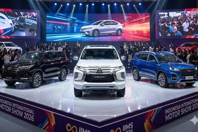 Daftar Diskon Mobil SUV Di IIMS 2026: Pajero Sport Diskon Besar!