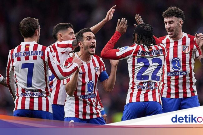 Semifinal Copa del Rey: Atletico Hajar Barcelona di Leg Pertama