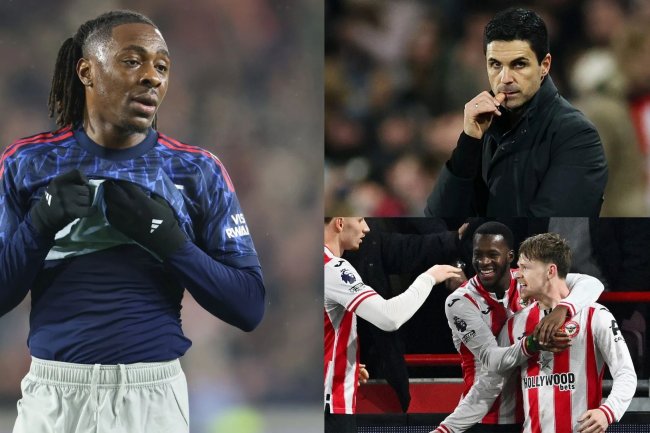 Penilaian pemain Arsenal vs Brentford: Eberechi Eze kembali tampil buruk saat The Gunners kehilangan poin penting dalam persaingan gelar Premier League, meskipun Noni Madueke mencetak gol sundulan yang bagus