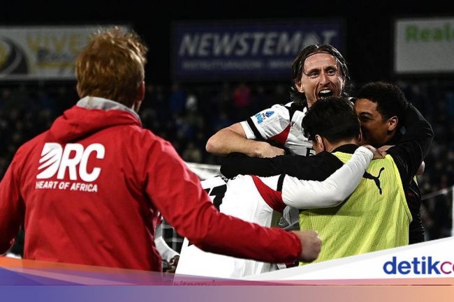 Pisa Vs Milan: Luka Modric Menangkan Rossoneri