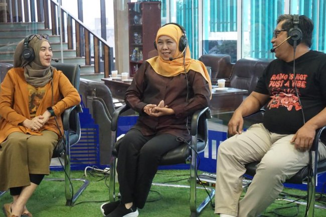 Hari Radio Internasional, Khofifah Sebut Radio Suara Surabaya sebagai Suara Jawa Timur