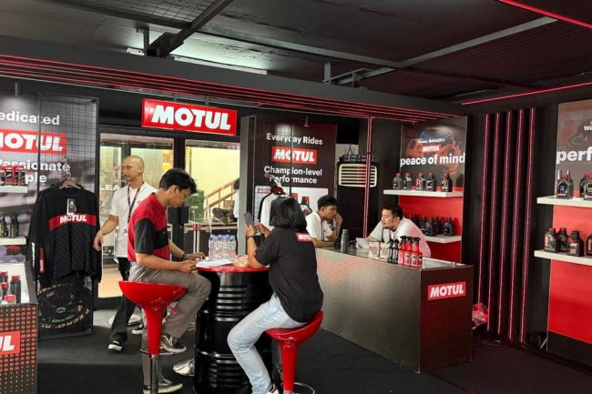Serba-serbi Motul di IIMS 2026, dari Peluncuran Oli Baru hingga Edukasi Pelumas