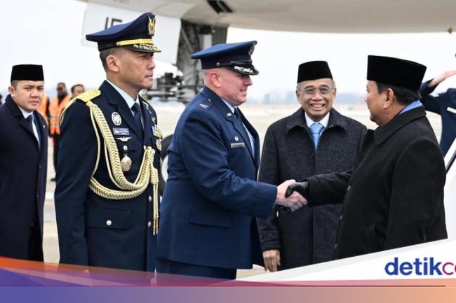 Prabowo Tiba di AS, Bakal Bertemu Trump Bahas Tarif Dagang