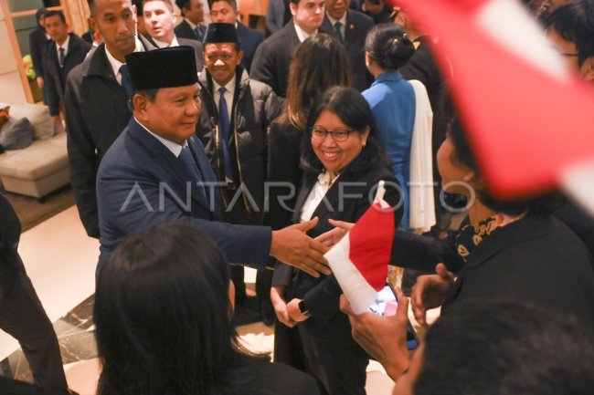 Presiden disambut diaspora saat tiba di Washington DC