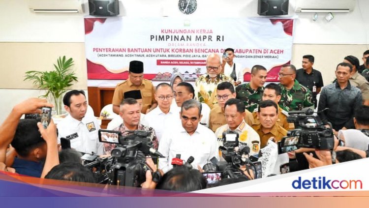 Pimpinan MPR RI Tegaskan Negara Hadir untuk Pemulihan Aceh Pascabencana