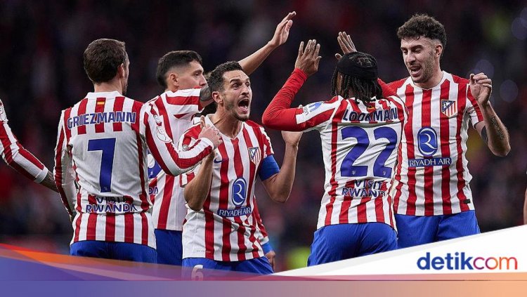 Semifinal Copa del Rey: Atletico Hajar Barcelona di Leg Pertama