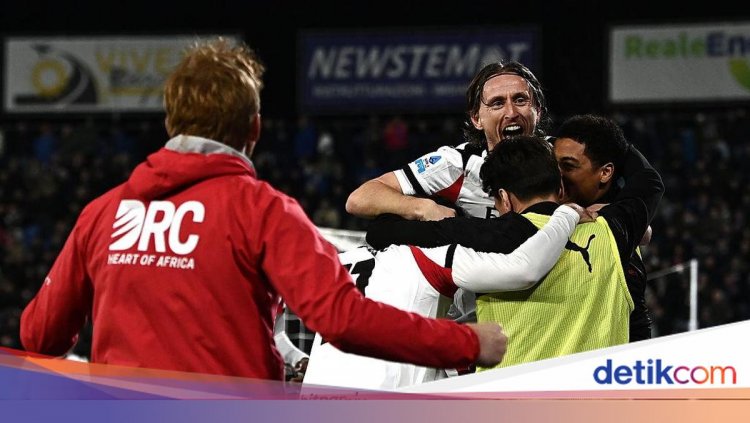 Pisa Vs Milan: Luka Modric Menangkan Rossoneri